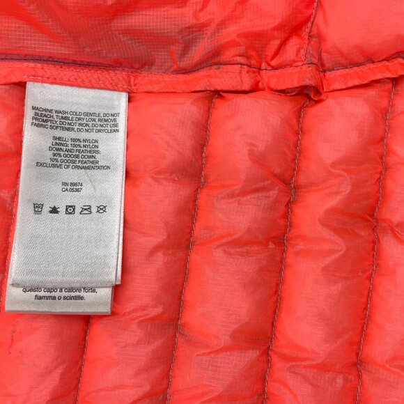 Mountain Hardware Shield 800 Down Lightweight Puffer Hooded Jacket Women's Small - Picture 10 of 13